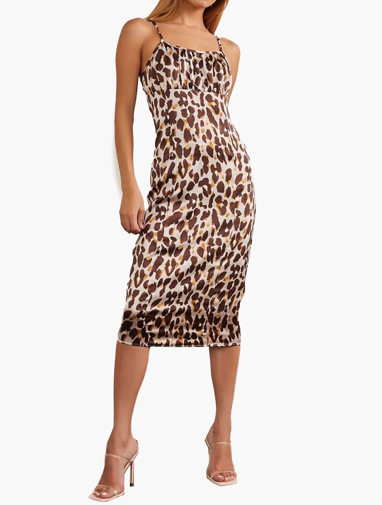 Forever 21 leopard print dress best sale